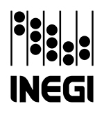 Logotipo INEGI en jpg, vertical color negro